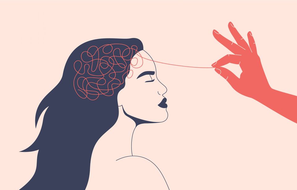 The right therapist unraveling a woman's mind
